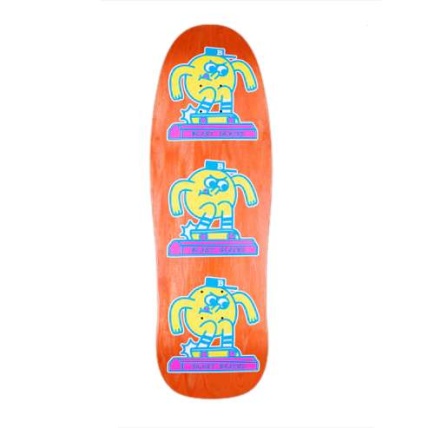 Blast Skates Curb Club Custom Shape 10.0 Skateboard Deck